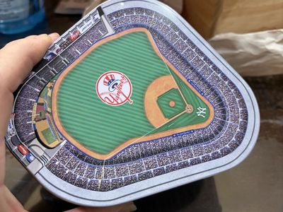 New York Yankees stadium tin/plays take out to ball game