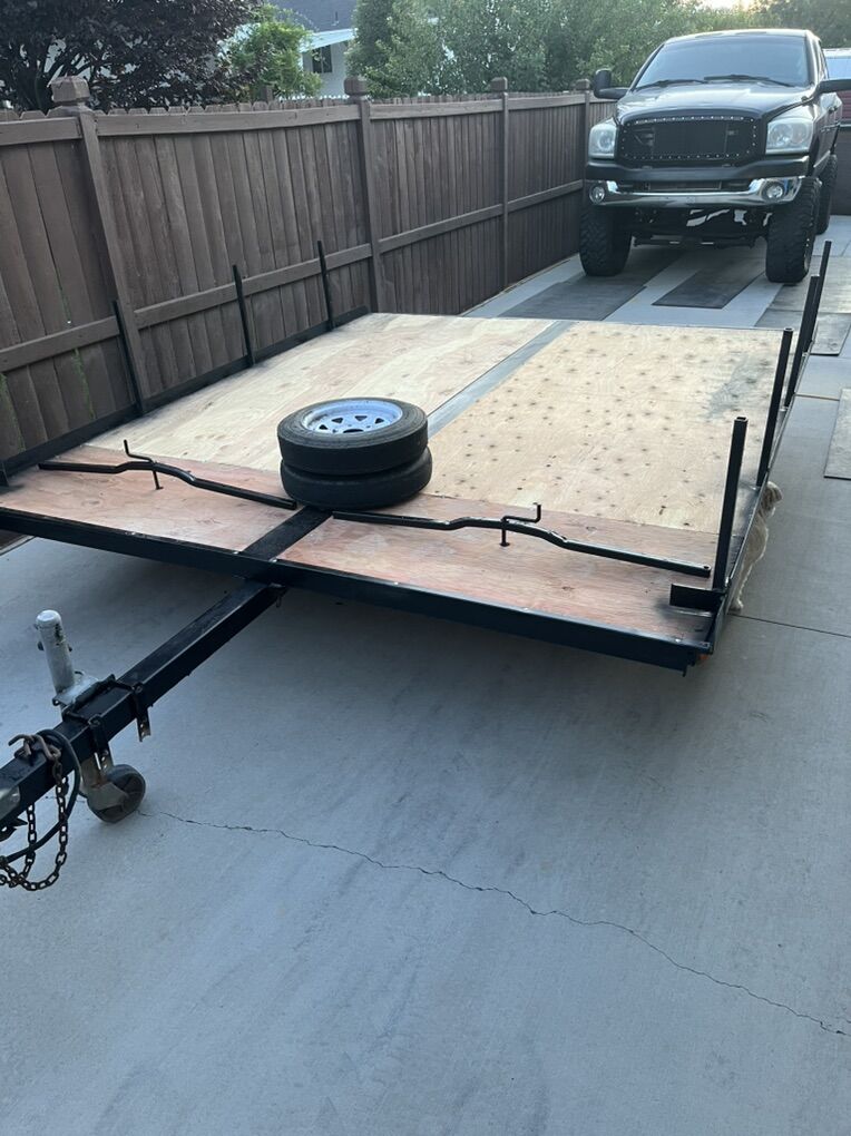 snowmobile tilt trailer