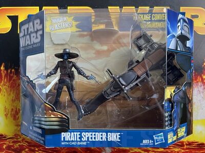 Star Wars Clone Wars Pirate Speeder Bike Cad Bane