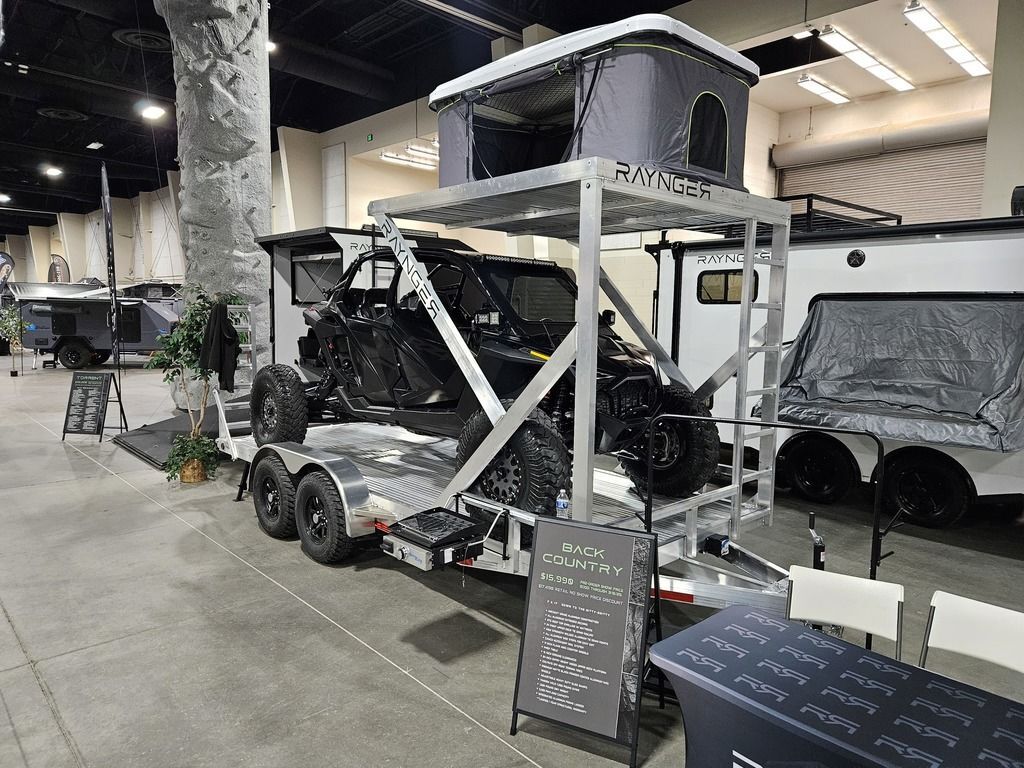 7x18 Off Road Toy Hauler Roof Top Tent Camper UTV/ATV RV Raynger 2025