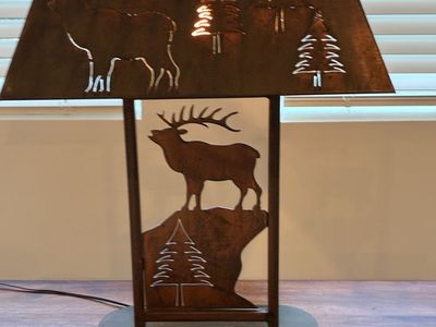 Mountain Rustic Lamp