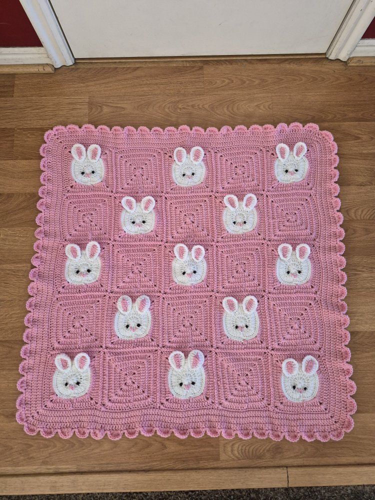 Handmade crochet baby blankets 