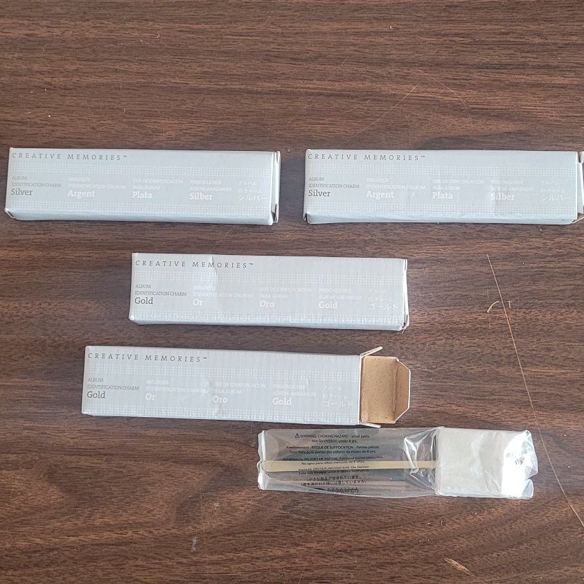 Creative Memories album identification charms