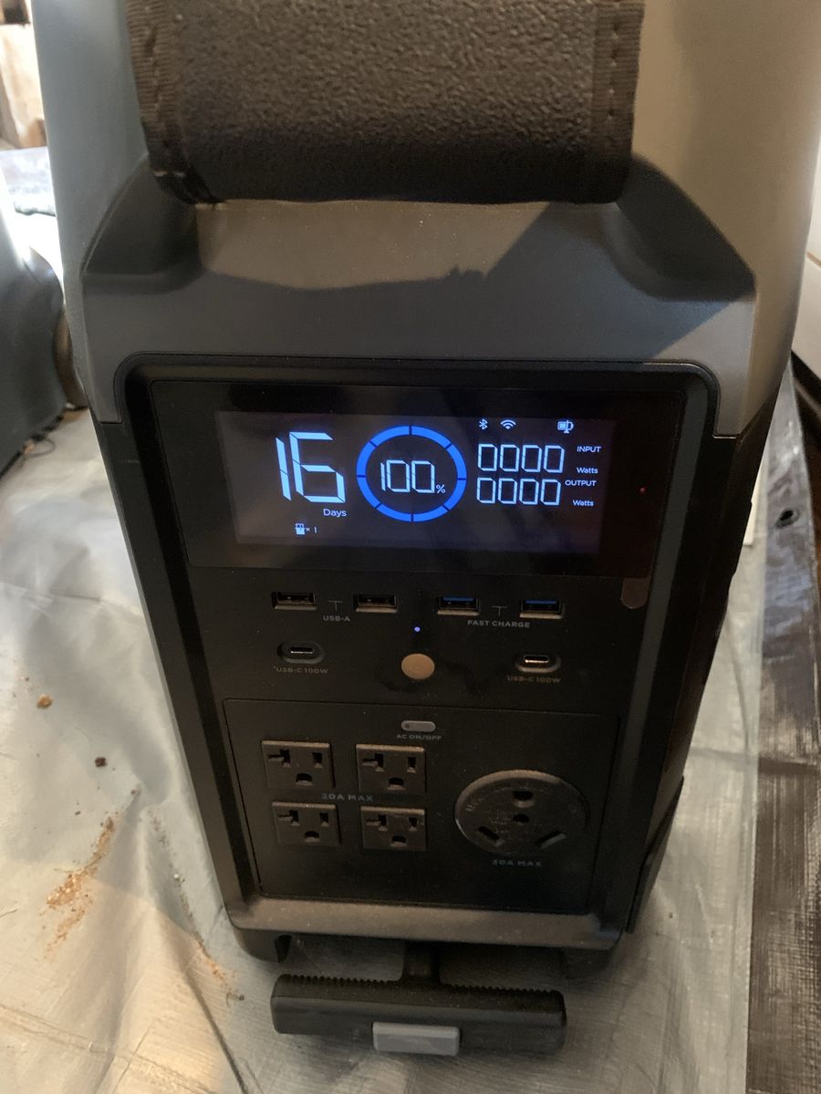 EcoFlow DELTA Pro Portable Power Station + 2 EcoFlow DELTA Pro Extra Batteries