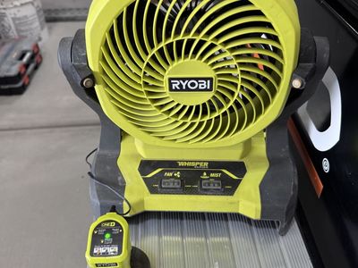 Ryobi Misting fan
