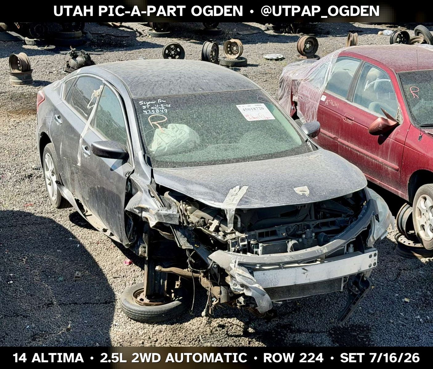 2014 Nissan Altima Parts - UTPAP Ogden