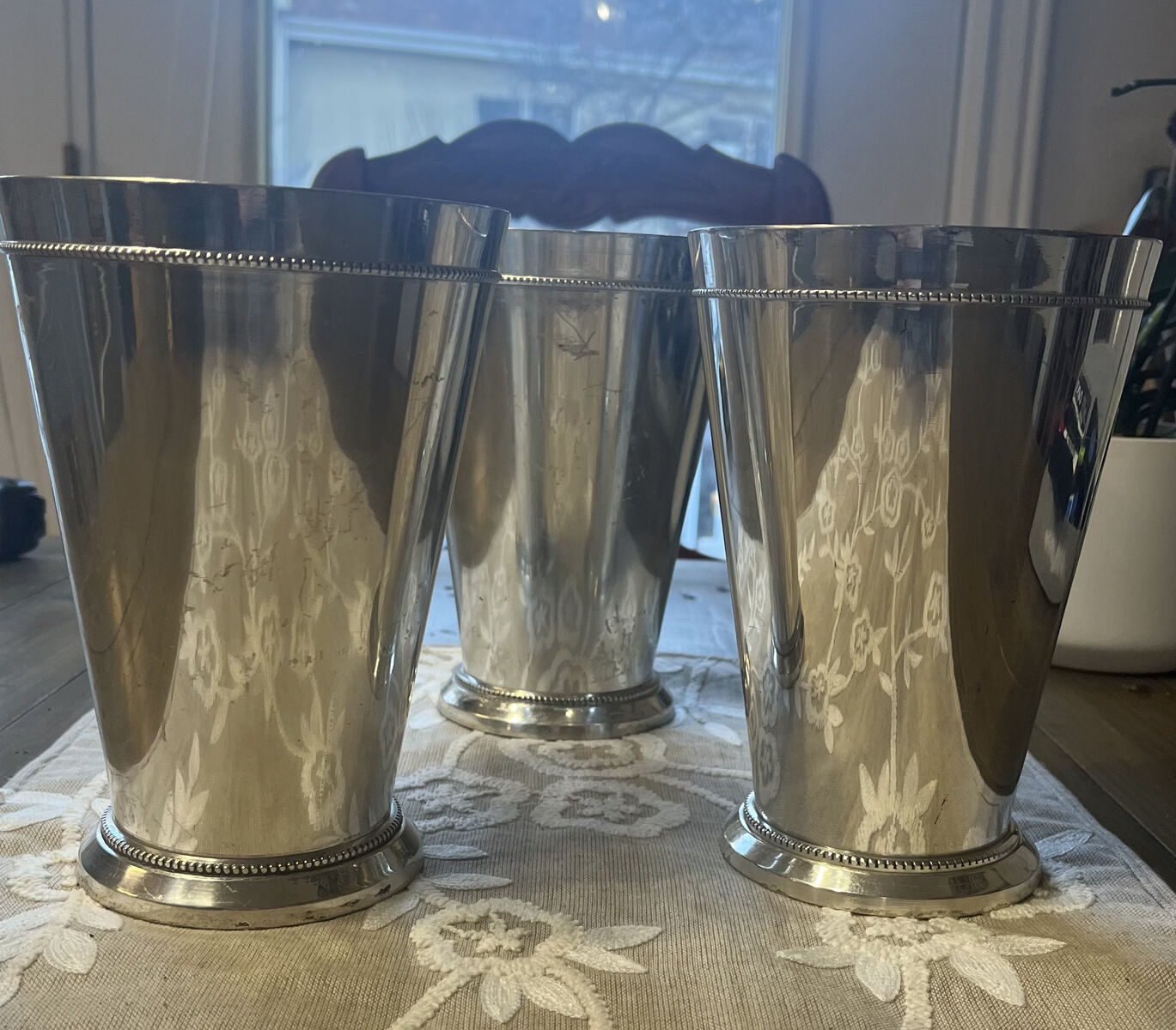 Lot of 20 Silverplate Vintage Vases
