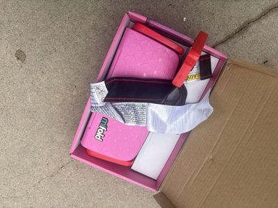 Mifold The Grab-and-Go Booster Car Seat - Pink, Portable & Compact