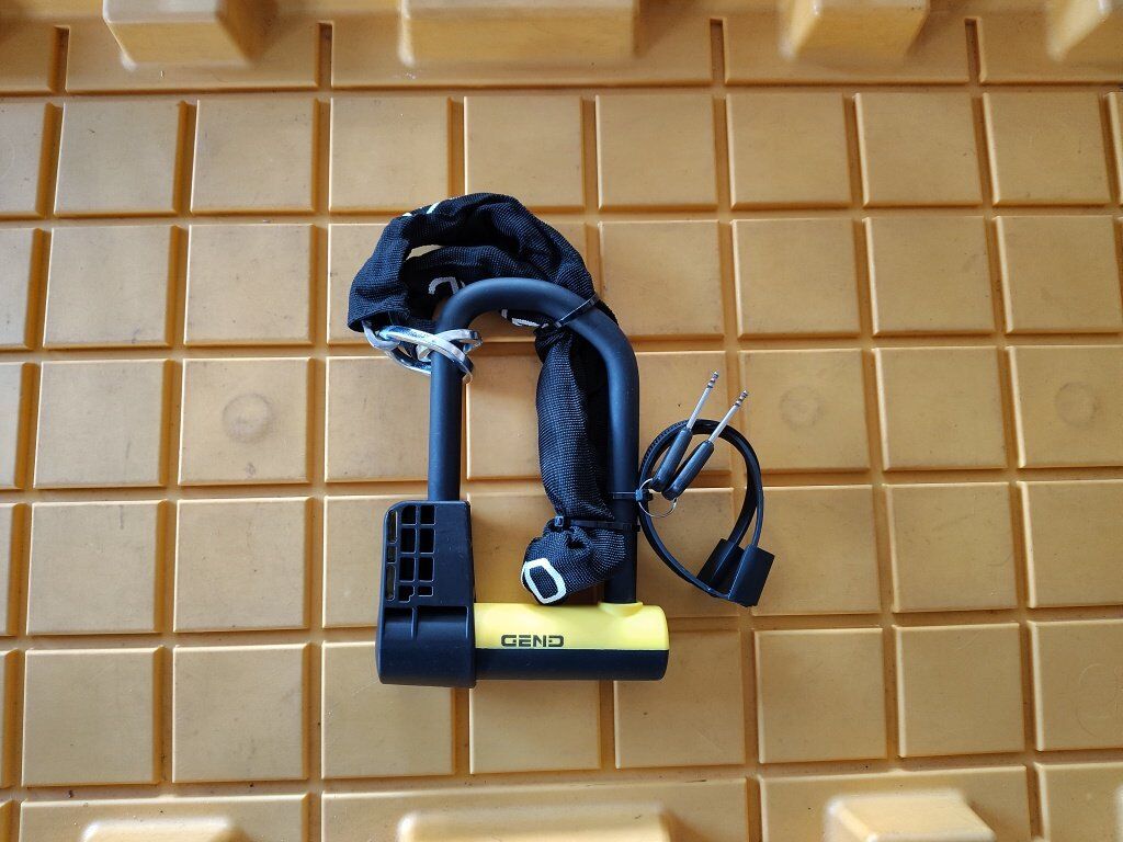 GEND HEAVY DUTY ANTI-THEFT BIKE LOCK NEW