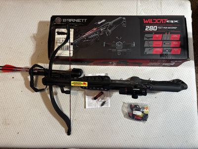 Barnett Wildcat CRX Crossbow Package - 280 FPS, New Hunting Bow