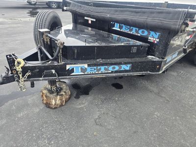TETON 7×16 16K Contractor grade Dump Trailer