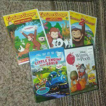 5 "JUST RIGHT " VIDEOS FOR THE YOUNGER CHILD
