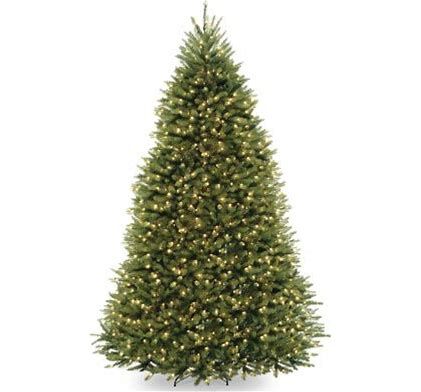 9' Pre-Lit Christmas Tree