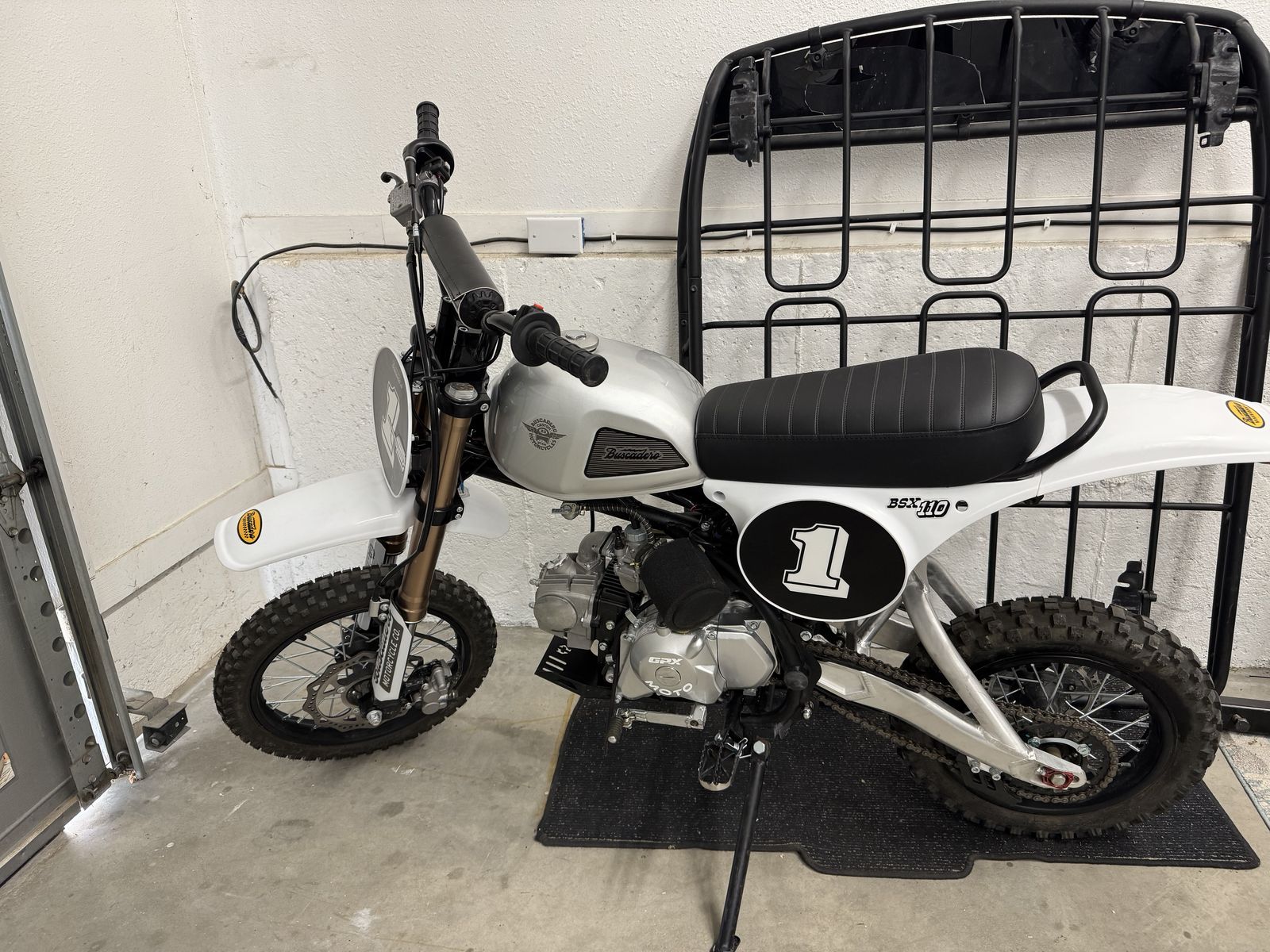 2023 Buscadero BSX 110 pit bike mini dirtbike pister