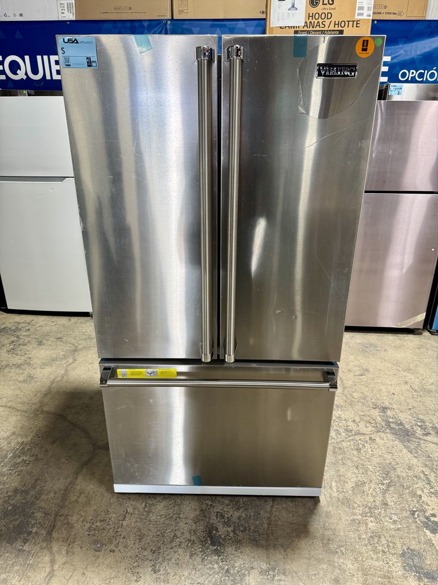 VIKING COUNTER DEPTH FRENCH DOOR REFRIGERATOR