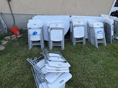 TABLES AND CHAIRS FOR RENT