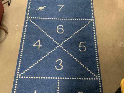 Indoor Hopscotch Rug