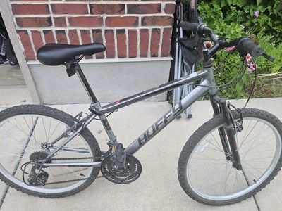 Rock Creek Huffy silver mountain bike