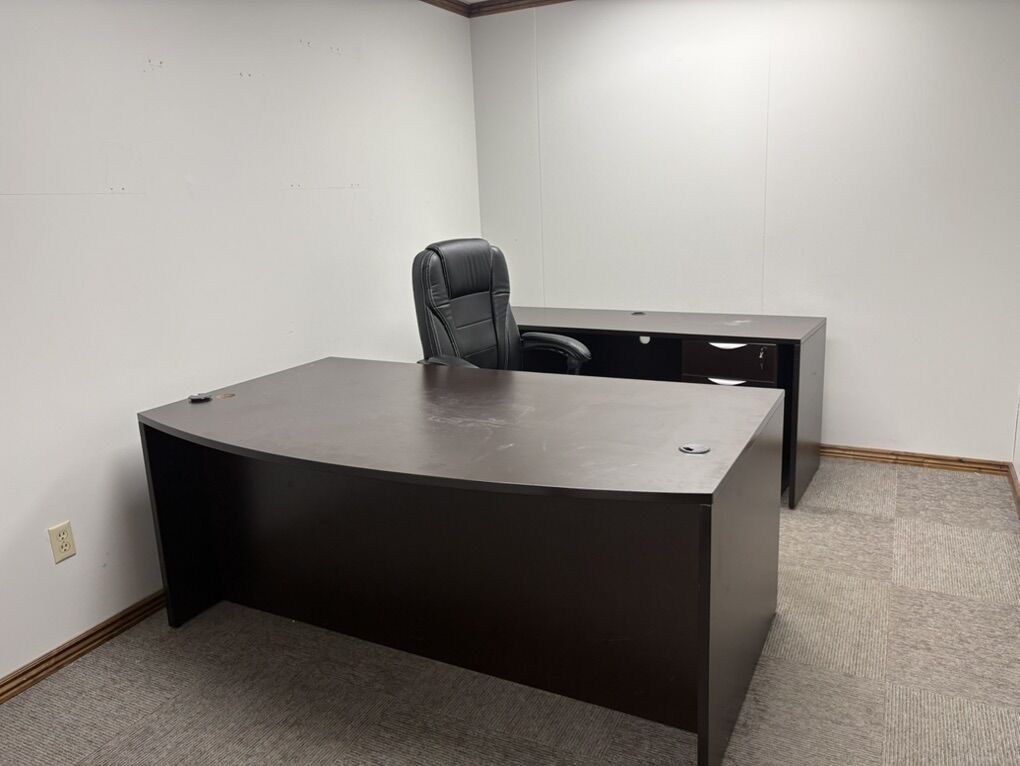 Office Desk w/ Storage Table