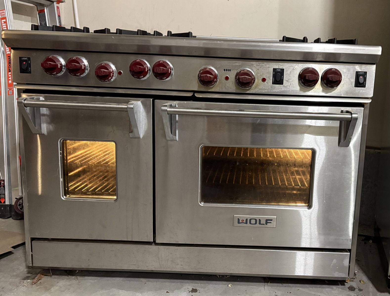48” Wolf Natural Gas Range R486g