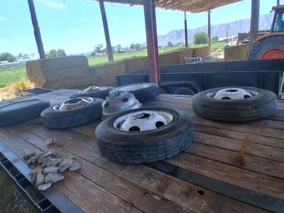 RV tires set of seven