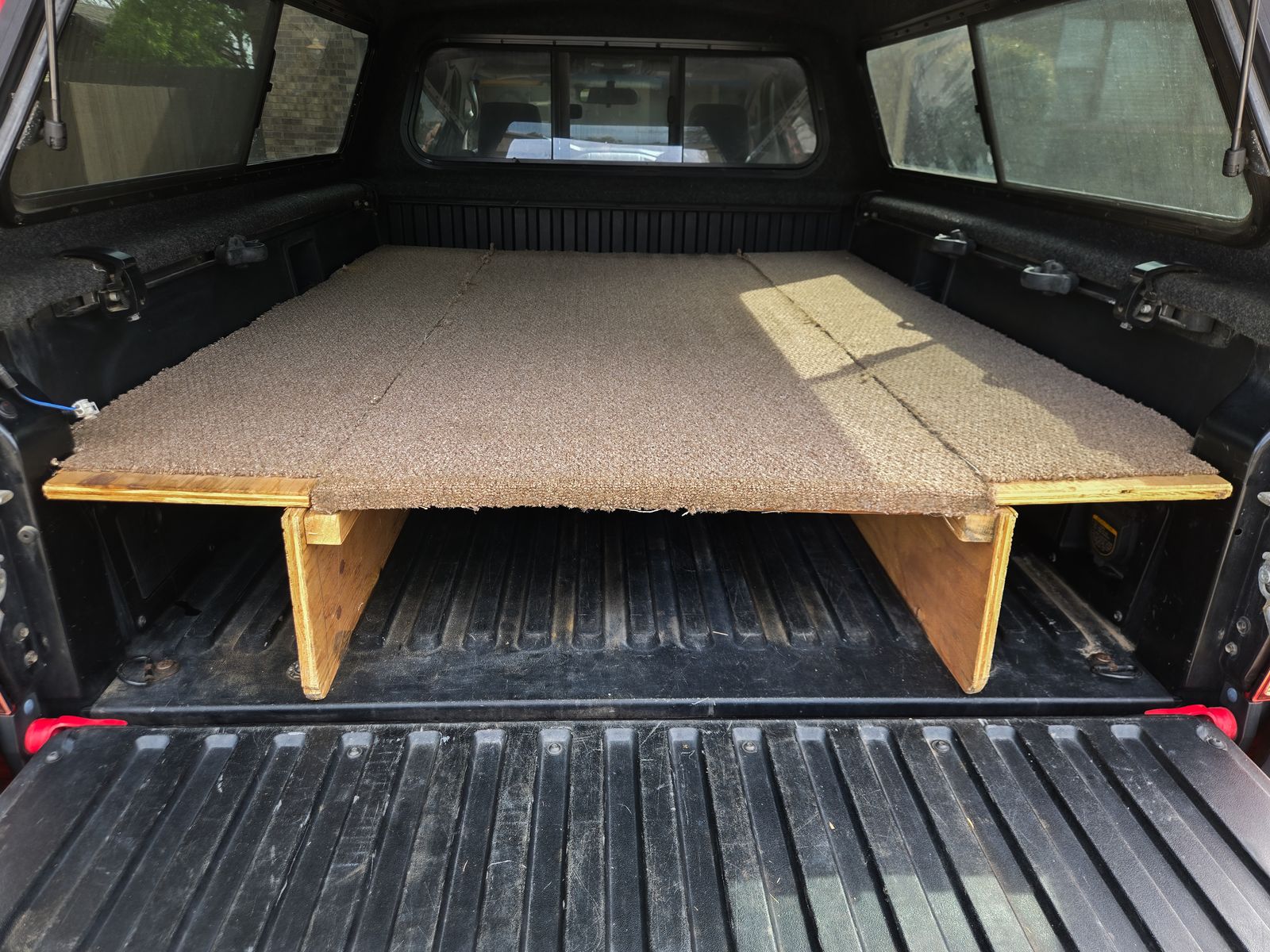Toyota Tacoma 6ft truck bed camping platform