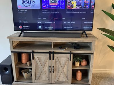 Farmhouse TV Stand 52” Wide
