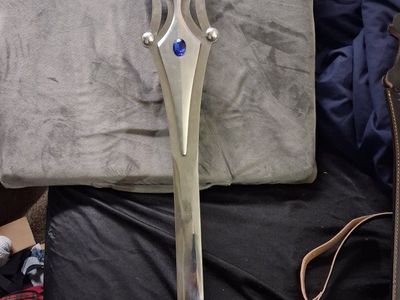 She-Ra Princess of Power Sword of Protection Cosplay Prop Replica with Leather Scabbard