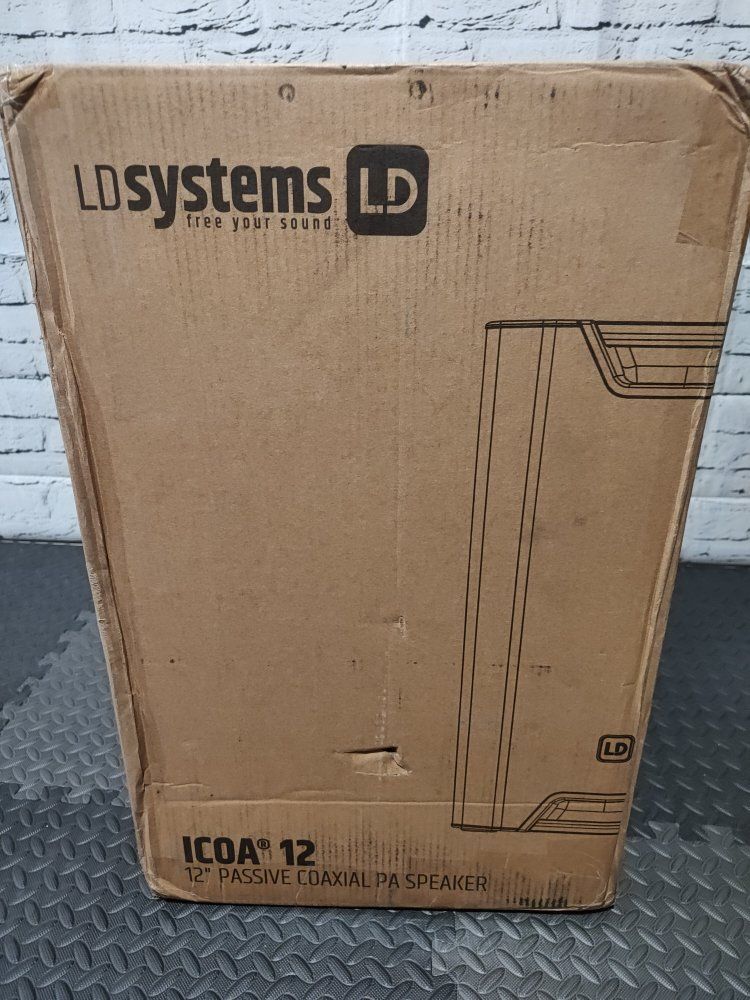 LD Systems ICOA 12 12" Passive Coaxial PA Speaker - New in Box -