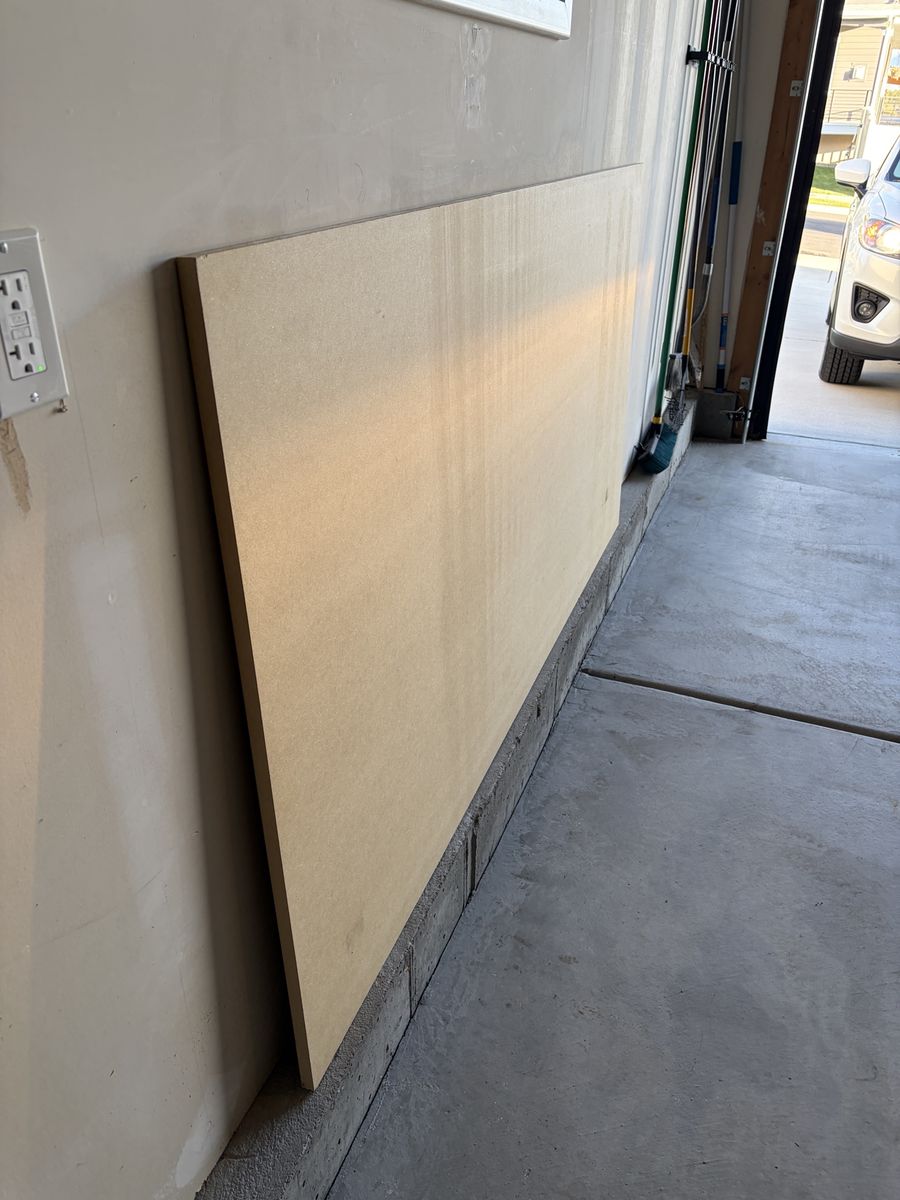 Sheet of 3/4” MDF