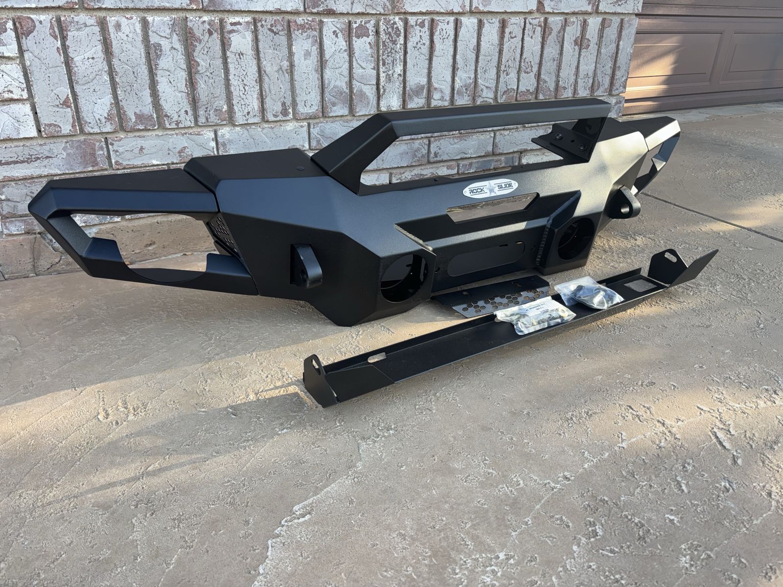 Rock slide JK front bumper. Steel Appalachian never been installed