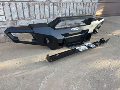 Rock slide JK front bumper. Steel Appalachian never been installed