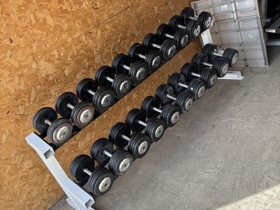 55-100 Commercial Dumbbell Set