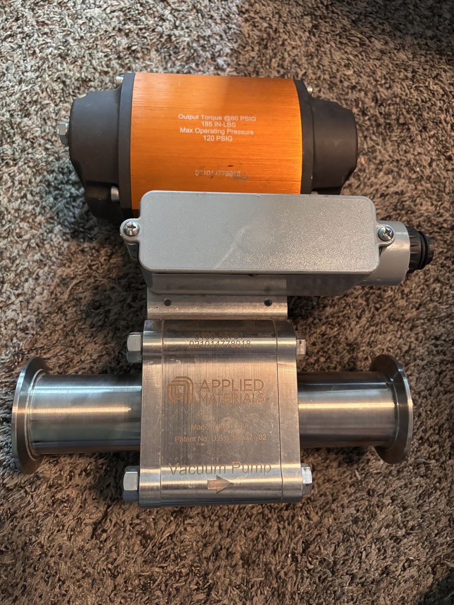 Like new applied materials vacuum pump in awesome condition