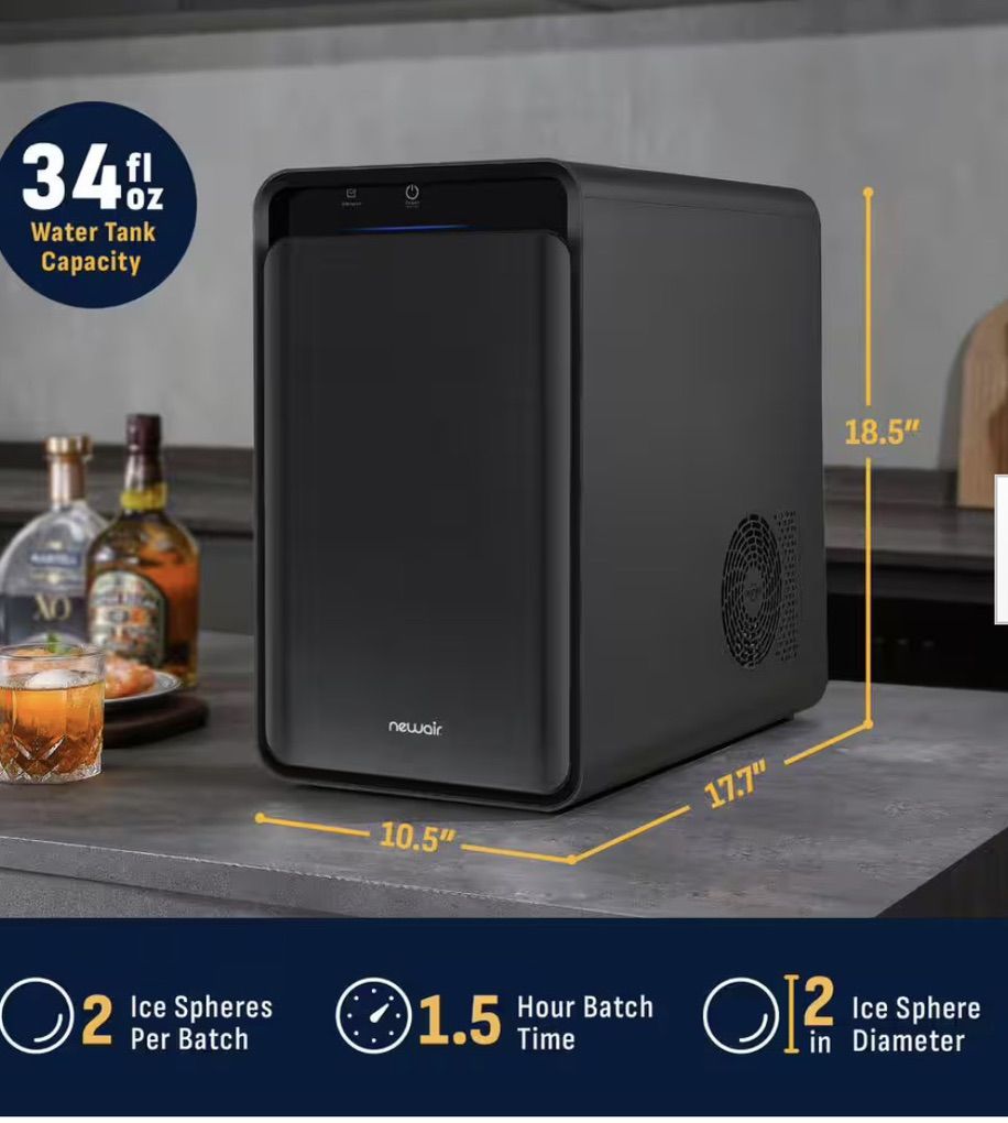 Countertop Craft Whiskey Ice Ball Maker