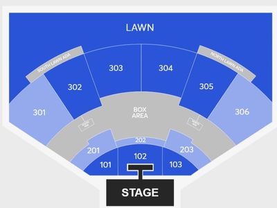 Motley Crue - $400 - Excellent Center Stage Up Close - Sec 102 Row H