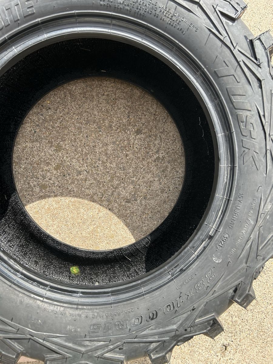 Tusk Megabite UTV Tire 28x10 15r