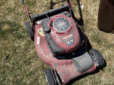 Free Lawn Mower Craftsman 6.75 hps 21 Inch Cut