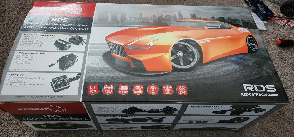 Redcat RDS brushless drift car!