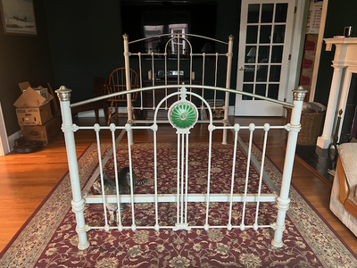 Antique Iron Bed Frame