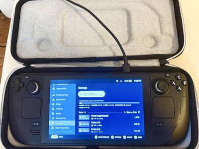 Valve Steam Deck LCD 512GB Handheld Console - Anti-Glare Screen
