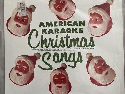 American Karaoke LaserDisc Christmas Songs Pioneer LDC 1990 Very Good Vintage