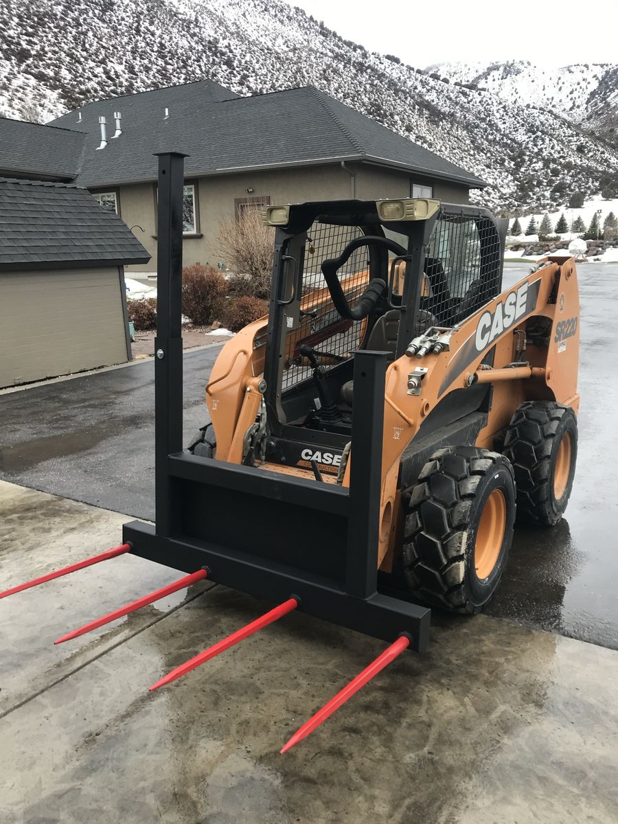 4Spear Bale Fork with Expandable Backstop