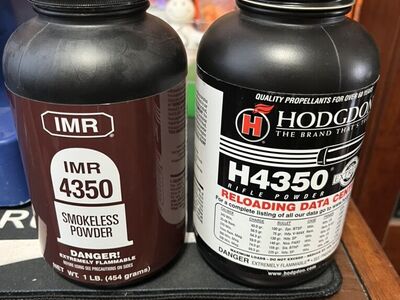 IMR4350 AND H4350