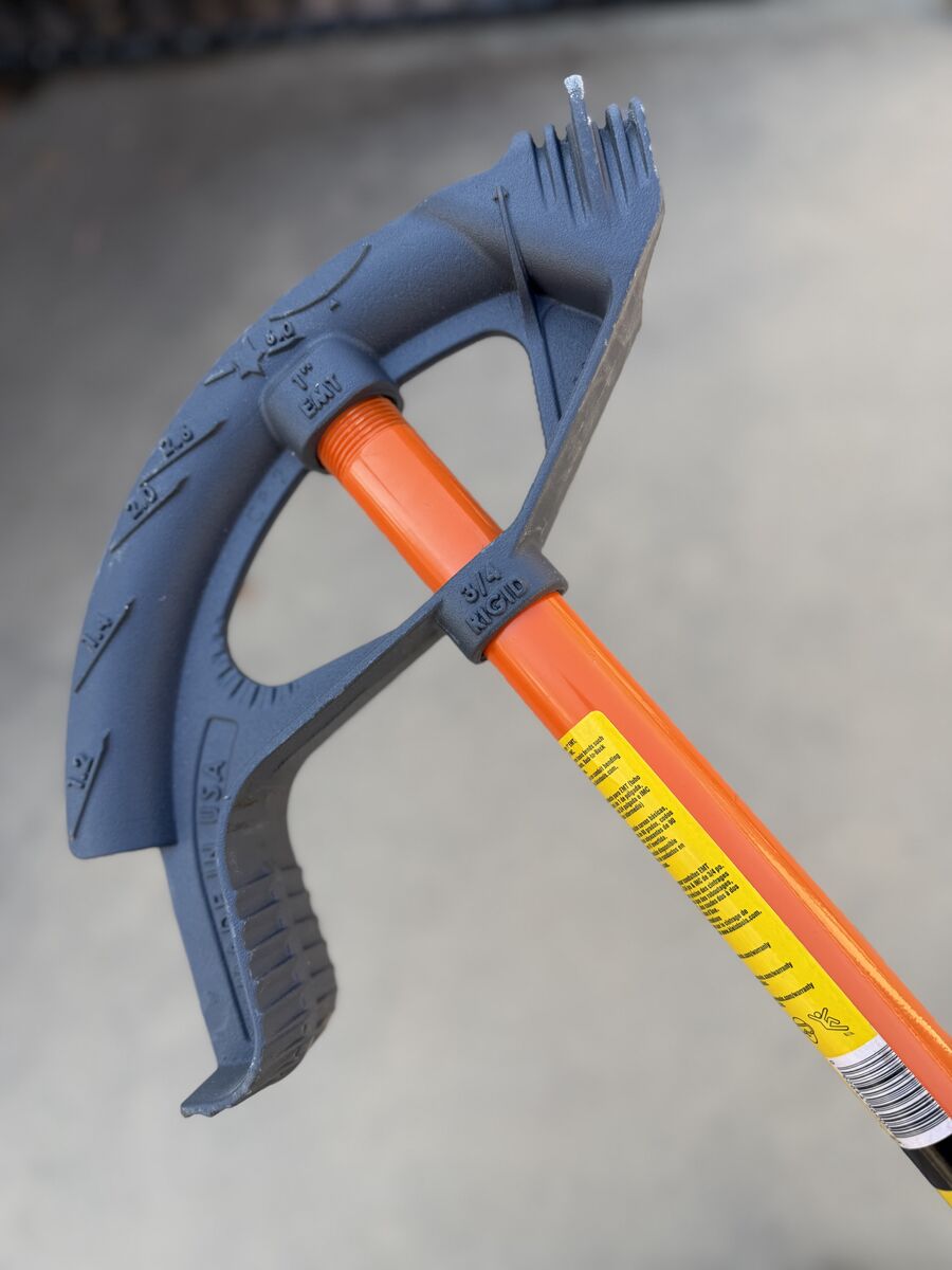 1" EMT Klein 56205 Conduit Bender (Iron head)
