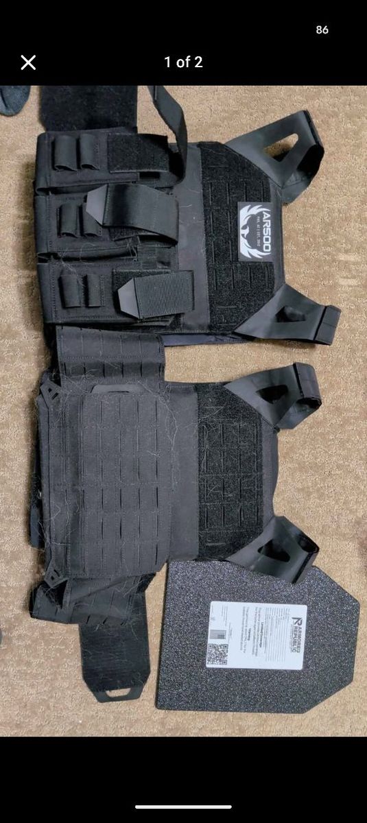 Body armor lvl 3 plates.