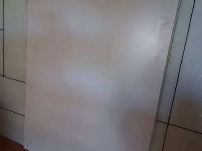 46 1/2" x 36" White Glass Wall Boards*