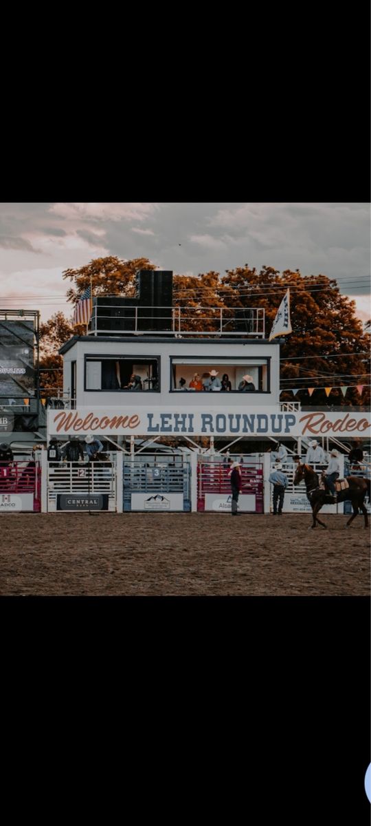 14 tickets available $50 each. Lehi Roundup Rodeo Friday night June 26