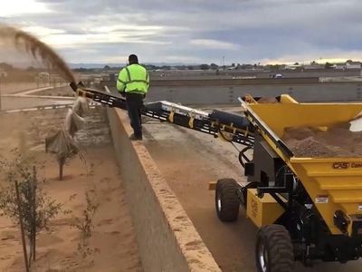 2018 CAS Conveyor Application Systems AT7 Slinger & conveyor