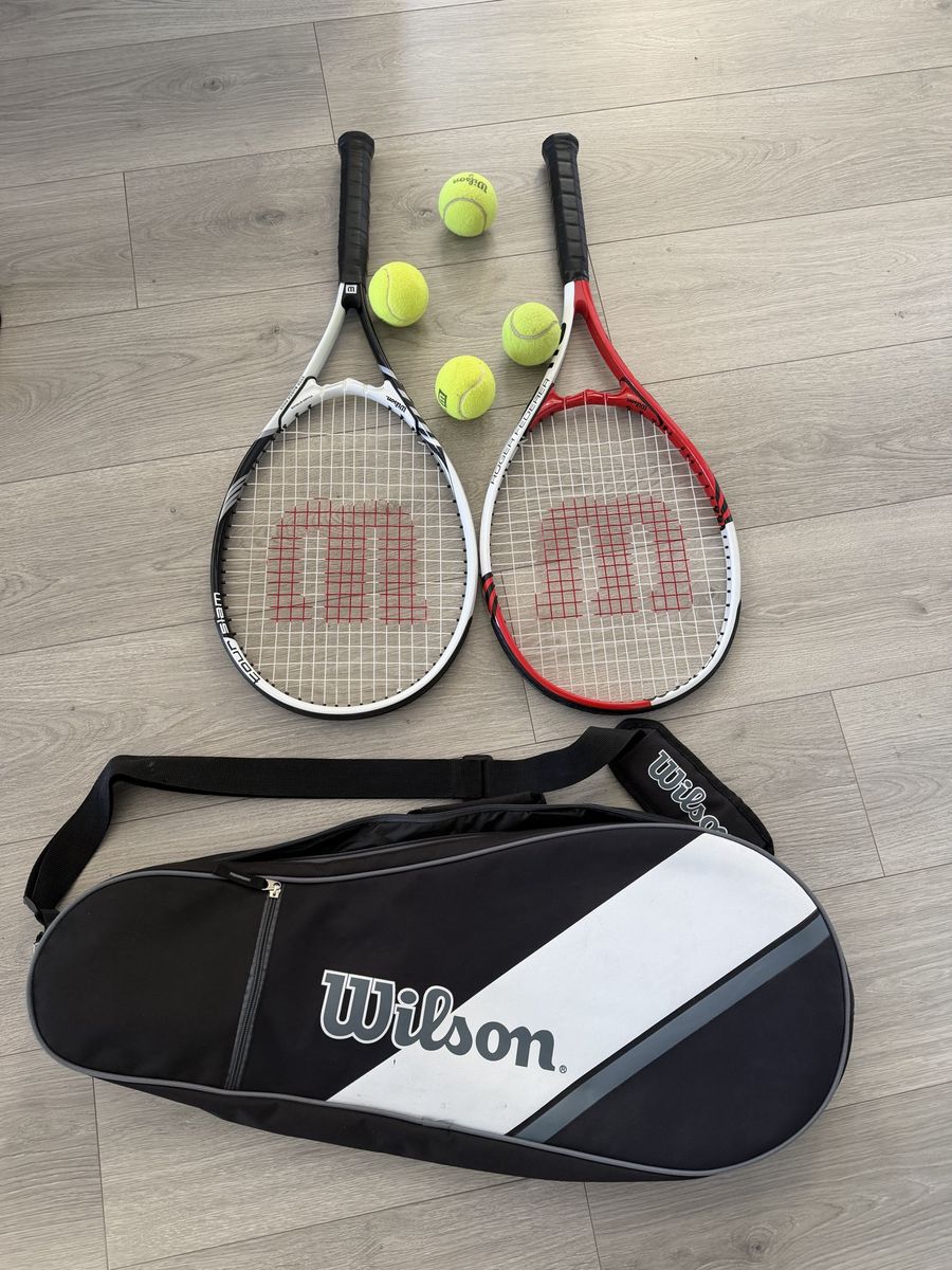 Tennis Racket Set W/Balls